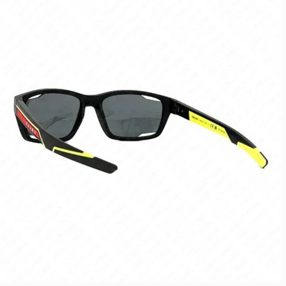 Prada Matte Black 57mm Men's Sunglasses - Picture 7 of 7